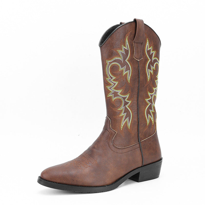 Two-Tone Cowboy Boots