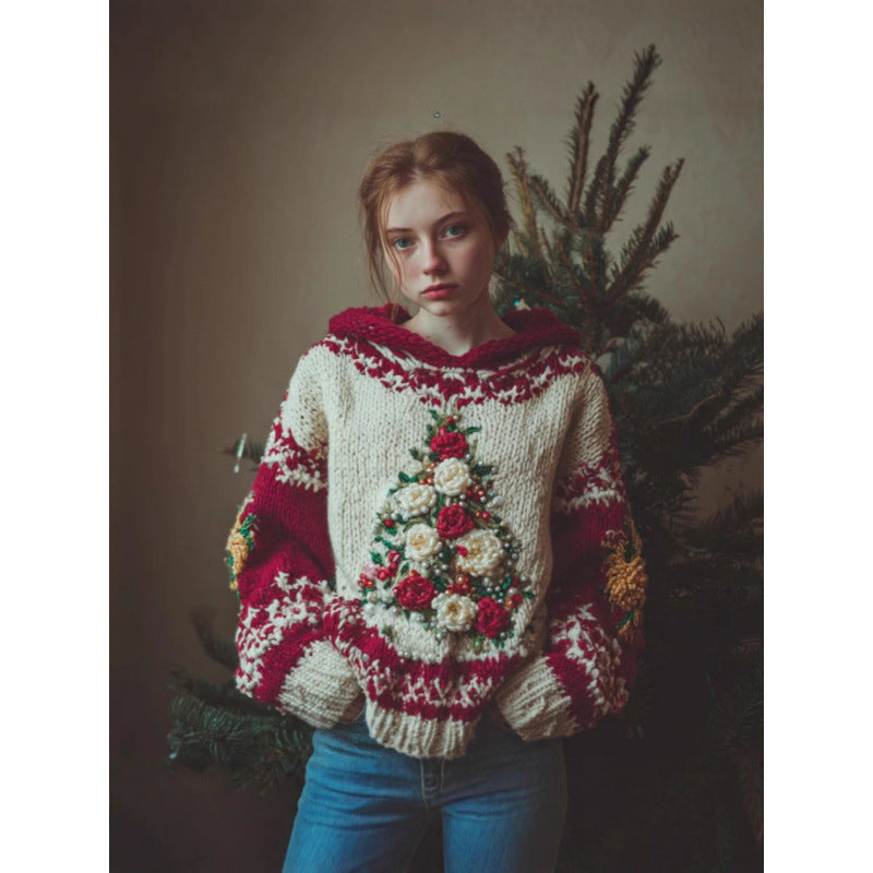 Halloween Sweater  Winter Women's Clothing