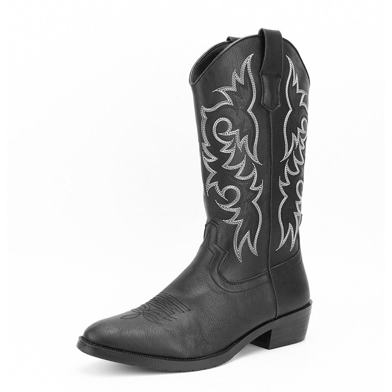 Two-Tone Cowboy Boots