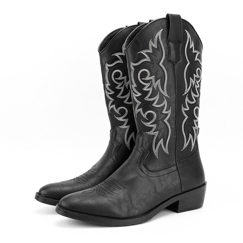 Two-Tone Cowboy Boots