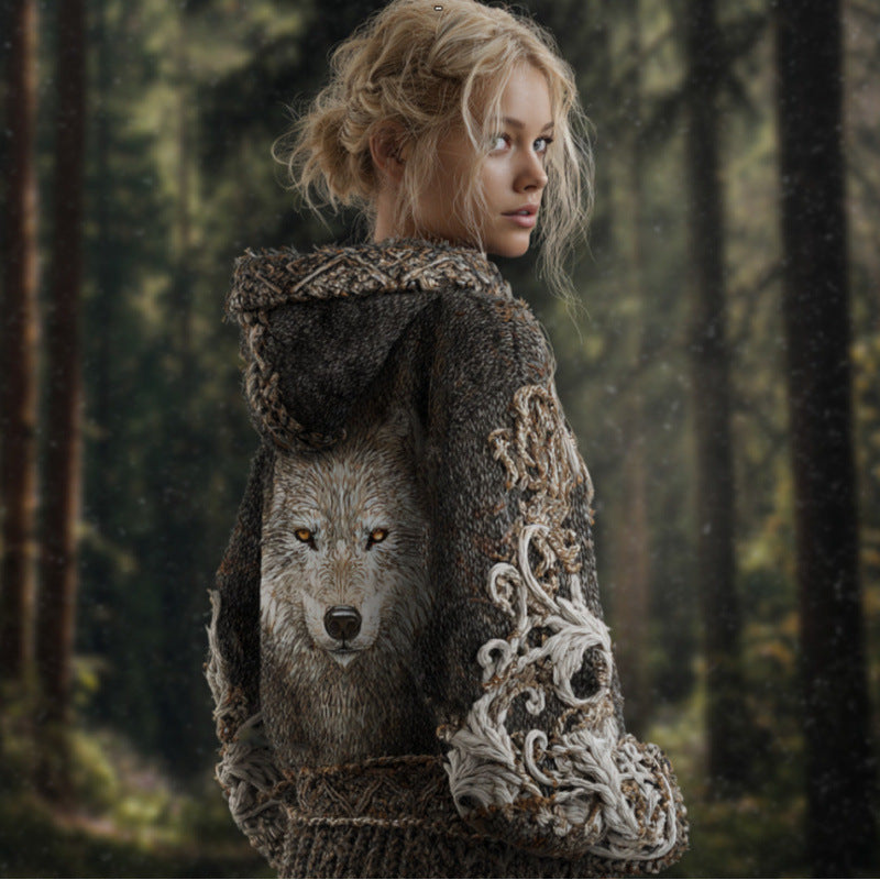 Halloween Sweater  Winter Women's Clothing