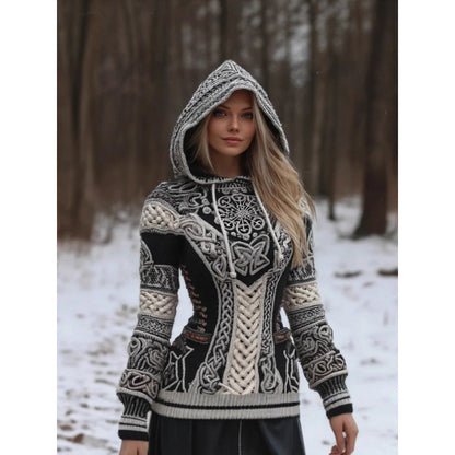 Halloween Sweater  Winter Women's Clothing