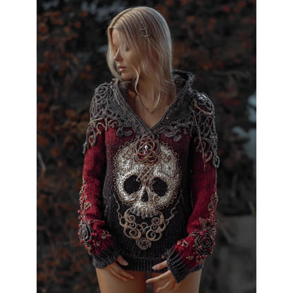Halloween Sweater  Winter Women's Clothing