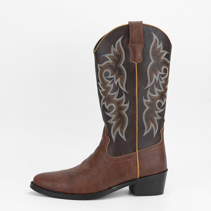 Two-Tone Cowboy Boots