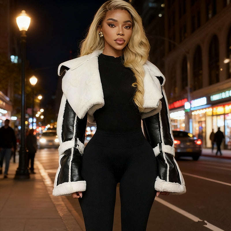 Grey Cable Knit Baby Two-Piece Set - Sweater & Trousers